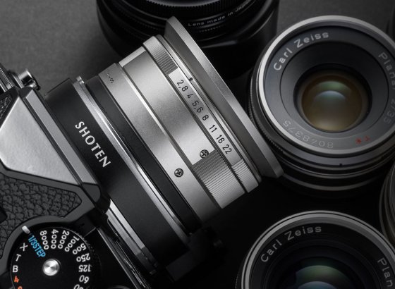 焦点工房、SHOTENの電子マウントアダプター「GTZ」発売。AF駆動用モーター内蔵、オートフォーカス撮影が可能