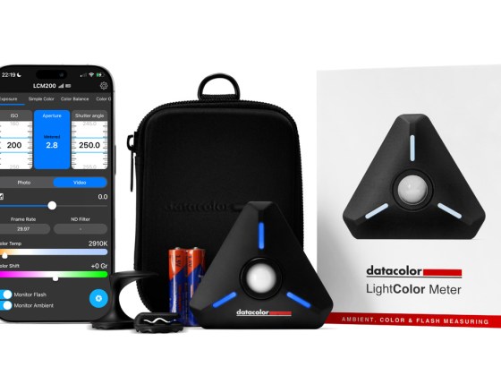 Datacolor、露出/色度計「LightColorMeter」発売。スマホで露出と色をワイヤレス管理