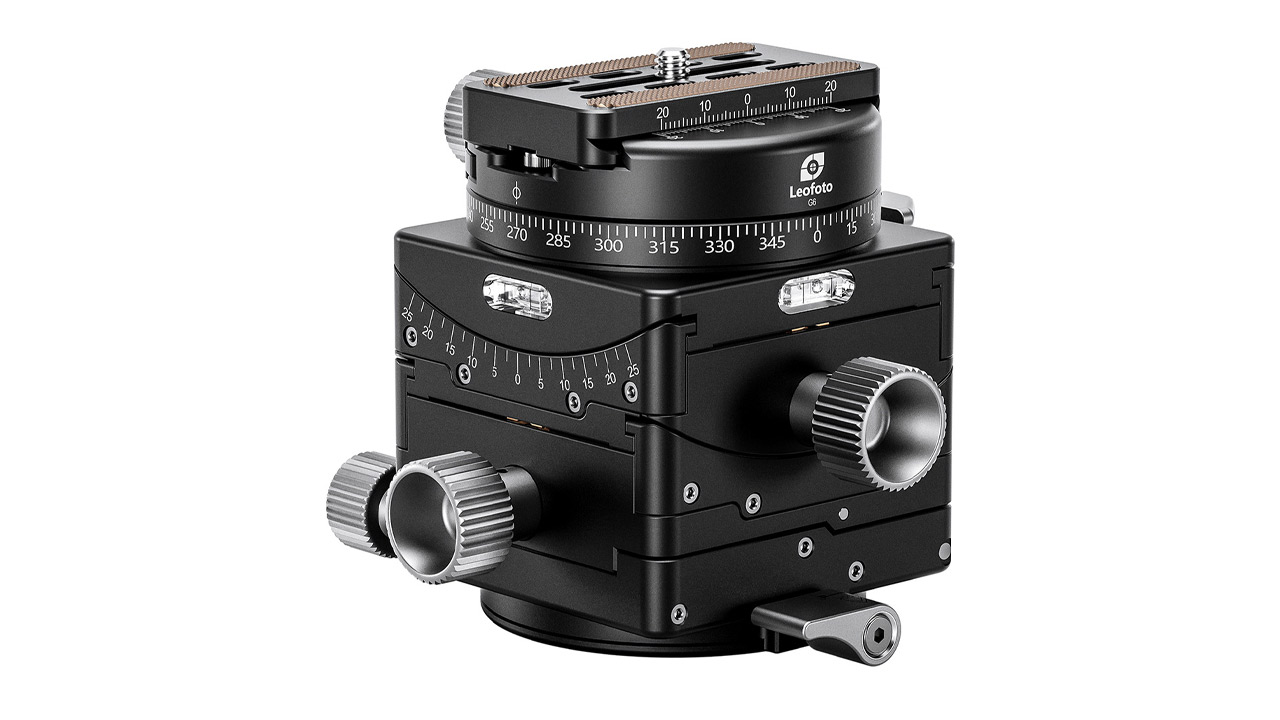 Leofoto、ゴニオステージ内蔵の高精度ギア雲台「G6」発売。水平調整時