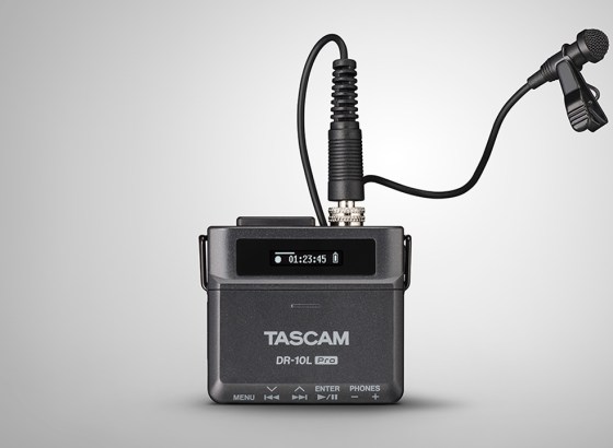 TASCAM、ピンマイクフィールドレコーダー「DR-10L Pro」最新ファームウェアV2.10を公開。iZotope RXでの不具合を修正