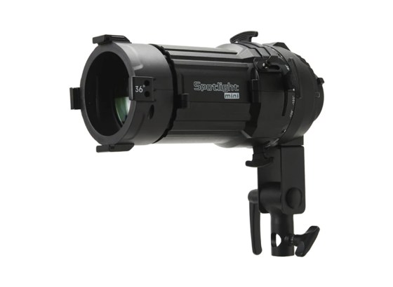 Aputure、STORM 80c専用スポットレンズ「Spotlight Mini」発売。色ずれ最小限、円形のエッジまで均一な光