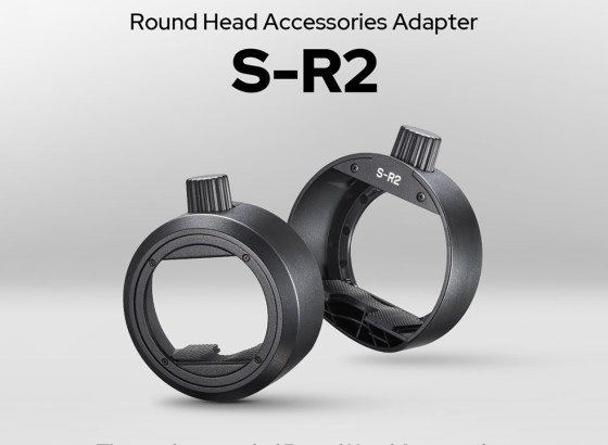 GODOX、ラウンドヘッドアダプター「S-R2」発売。角型フラッシュを円形アクセサリー「AK-R1」で使用可能に