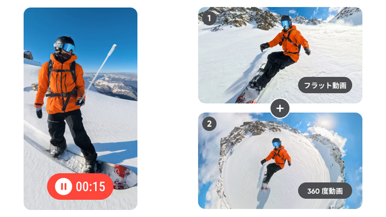 Insta360、8K撮影対応の360°カメラ「X5」に限定色「サテンホワイト」を