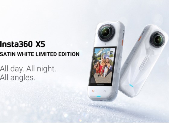Insta360、8K撮影対応の360°カメラ「X5」に限定色「サテンホワイト」を追加。プレミアムな仕上げにプロ仕様の性能