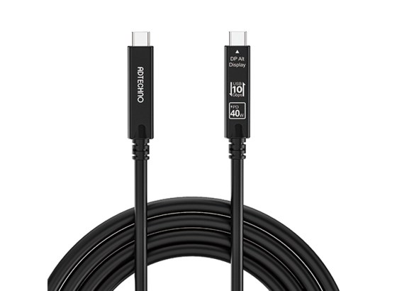 エーディテクノ、光ファイバUSB-Cケーブル「AUC2シリーズ」3サイズ発売。DP Alt、10G、Power Deliveryに対応