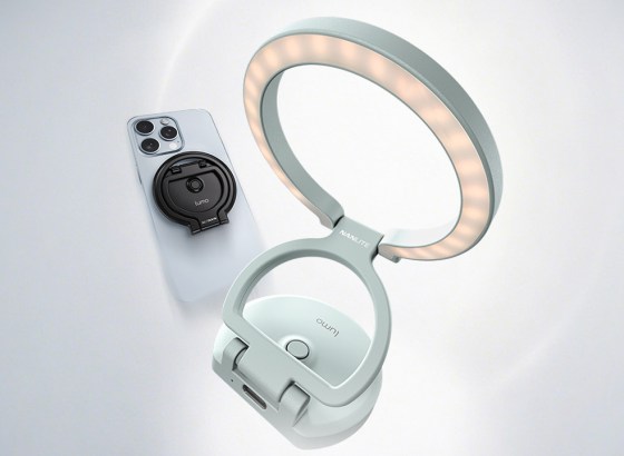 NANLITE、スマートフォン用リングライト「lumo」発売。ライト・スタンド・グリップの1台3役、MagSafe対応
