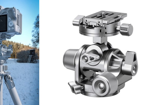 Leofoto、2軸のギアダイヤルで精密な構図作りが可能なギア雲台「G4」の新色発売