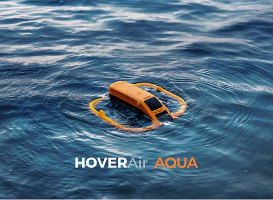 ZERO ZERO ROBOTICS、初の100％防水飛行AIカメラ「HOVERAir AQUA」発表。水上を時速