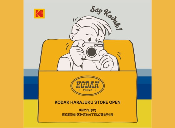 K-ファッションで人気の「コダックアパレル」が日本本格展開。「KODAK Harajuku Store」オープン、8月27日からイベント
