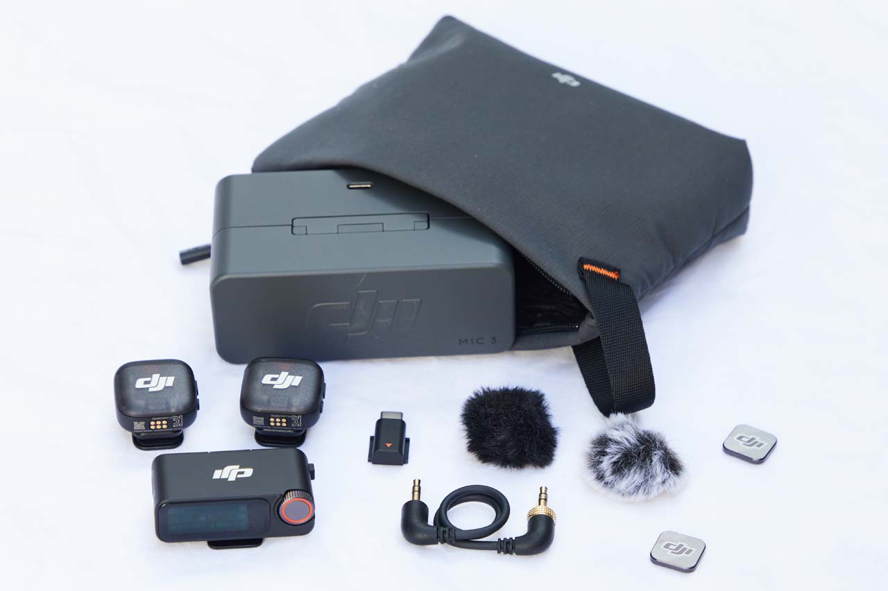 DJI Mic 3」レビュー。ワイヤレスマイクの完成形がワンオペ撮影を