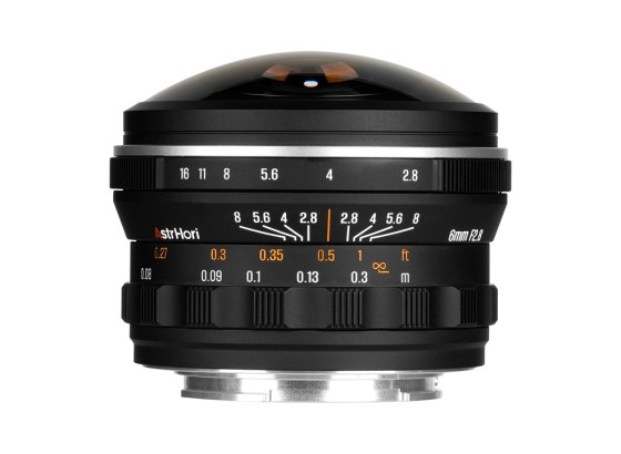 AstrHori、フルサイズ対応 円周魚眼MFレンズ「6mm F2.8 CIRCULAR FISHEYE」発売。220°の視野角で世界を球体のように描写