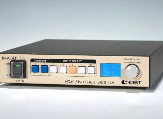 イメージニクス、4K HDMIスイッチャー「HCS-41A」発売。4K60P 4：4：4対応、プロジェクター制御が可能
