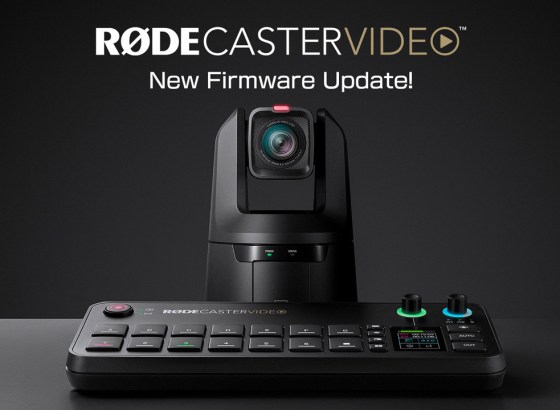 RØDE、「ロードキャスタービデオ」の大型ファームウェアアップデートを公開。NDI対応やPTZカメラ制御に対応