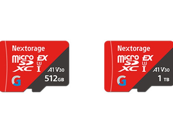 Nextorage、microSD Expressカード「GシリーズEX」シリーズに512GB、1TBモデル追加。高速安定性はそのままに大容量化