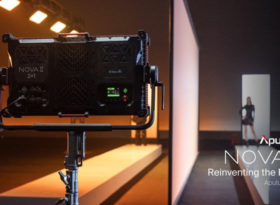 Aputure、「NOVA II 2×1」を発表。パネル照明の新たな可能性を拓く [IBC2025]