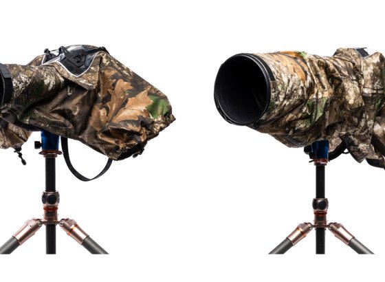 thinkTANKphoto、「ハイドロフォビア」と「エマージェンシーレインカバー」にリアルツリーATXカモフラージュ柄を追加