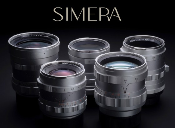 焦点工房、Thypoch「Simera」シリーズ発売。フローティング機構と14枚羽根絞りでシネマティックな描写を実現するF1.4レンズ群