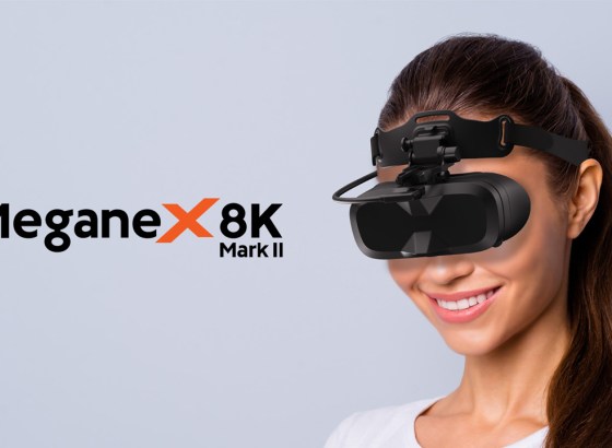Shiftall、両目8K・179gの超軽量VRヘッドセット「MeganeX 8K Mark II」発表。起動時間短縮、安定性向上など多数改良