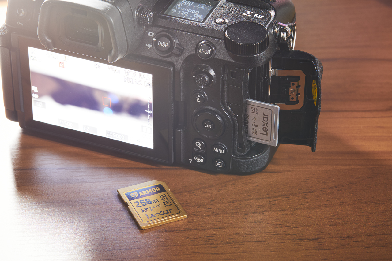 Lexar ARMORシリーズとNikon Z6III