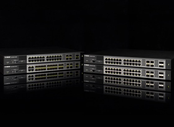ヤマハ、同社初の100ギガ/25ギガビット対応ネットワークスイッチ4モデルを発売。企業・ProAV市場向け