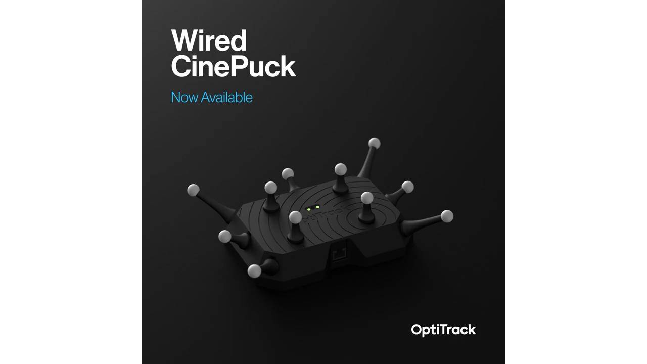 スパイス、カメラトラッキングシステムOptiTrack®「Wired CinePuck」をInter BEE 2025にて日本初披露