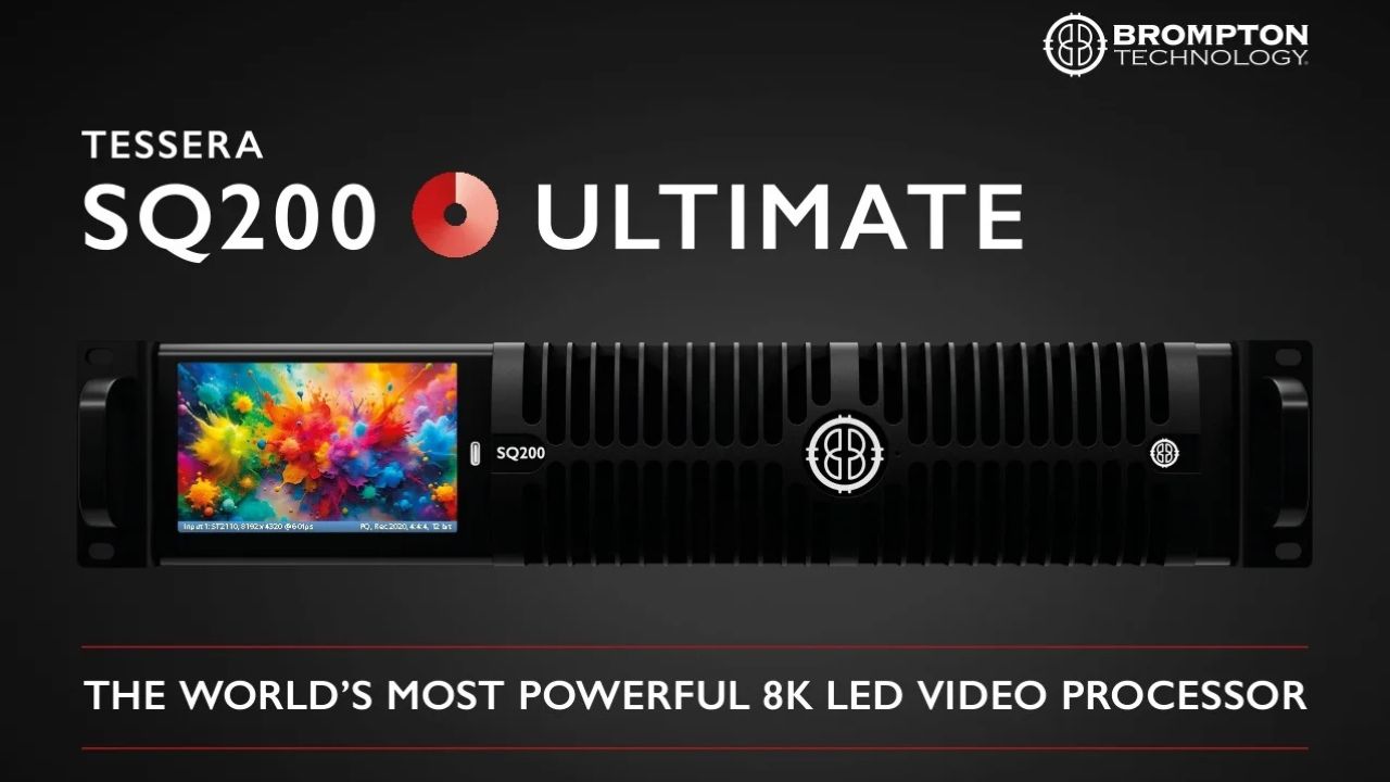 アークベンチャーズ、Bromptonの次世代LEDプロセッサー「Tessera SQ200