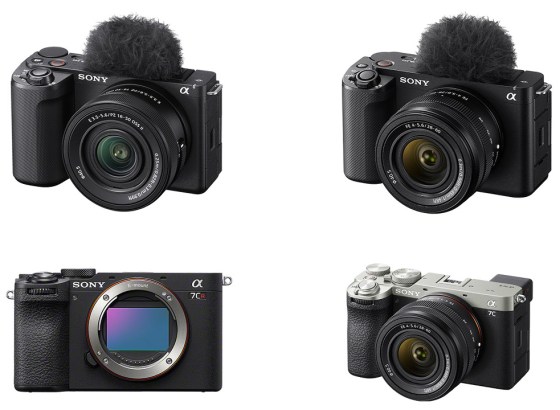 ソニー、ミラーレスカメラ4機種のアップデートを公開。バッテリー表示やUSBストリーミングの不具合を修正