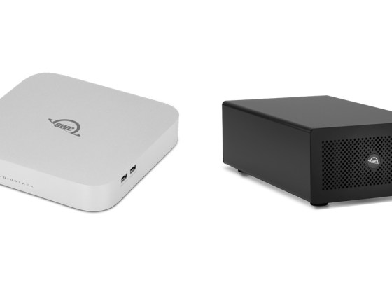 OWC、最大6302MB/sの高速ストレージ「StudioStack」発売。Thunderbolt 5対応の拡張ボックス「Mercury Helios 5S」も発表
