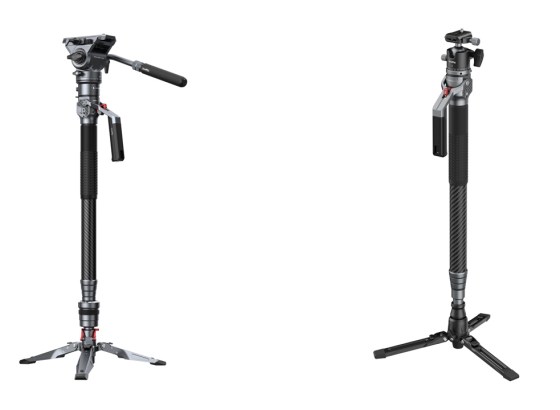 SmallRig、自立式カーボン一脚シリーズ発売。動画撮影に特化の「Pro」と写真撮影向け「Lite」の2モデル