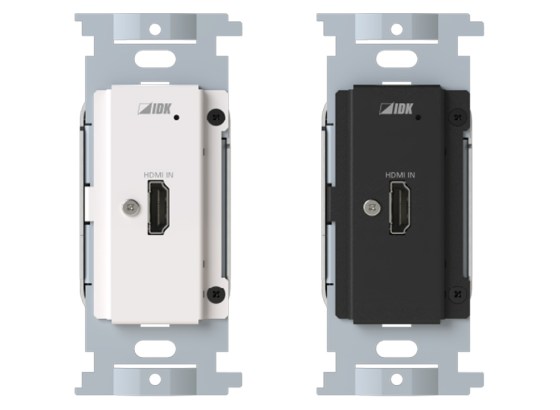 アイ・ディ・ケイ、電工1連サイズに小型化したHDBaseT送信器発売。4K@60やPoH受電に対応
