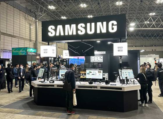 Samsung、8TBの最新SSD「9100 PRO」や「microSD Express」を展示。次世代規格で制作を効率化 [Inter BEEの歩き方tv]