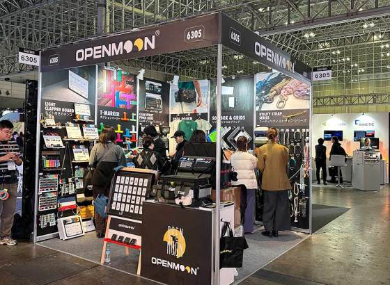Open Moon、現場を彩る高機能撮影アクセサリーを展示 [Inter BEEの歩き方tv]