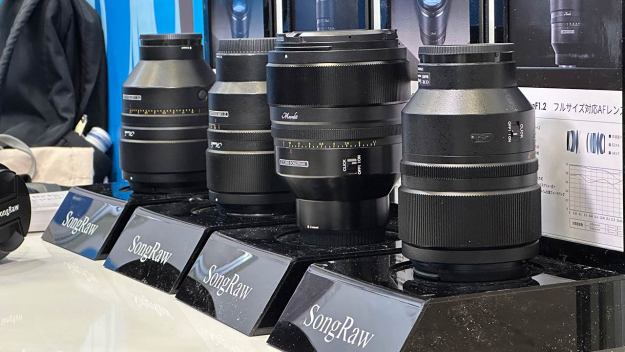 YC Onion、SongRaw MoonlitシリーズのF1.2大口径単焦点レンズ2種を展示
