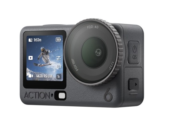 DJI、DJI Osmo Action 6の新ファームウェア公開。8K動画撮影に対応、クラウド直接アップロード機能も搭載