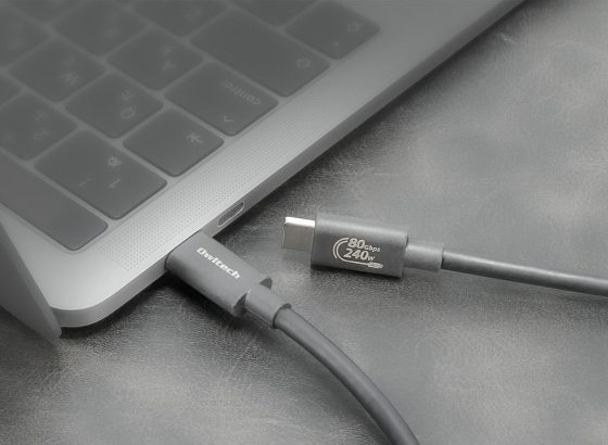 オウルテック、USB4 V2.0準拠の高性能USB-Cケーブル発売。最大80Gbps転送と240W急速充電に対応