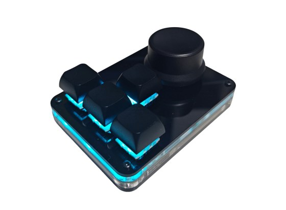 XYZA、小型ノブ付きデバイス「TinyKeyBoard5」発売。直感的な操作感、クリエイターの作業効率アップ