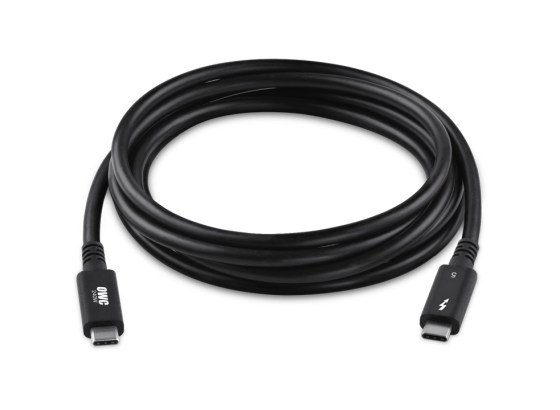 OWC、Thunderbolt 5対応の2mケーブル発売。80Gb/s転送と240W給電を実現 [CES2026]