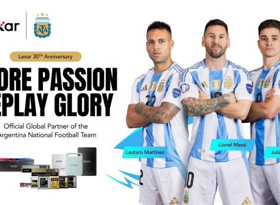 Lexar、サッカーアルゼンチン代表とパートナーシップ締結。共同ブランドSSDも発売へ
