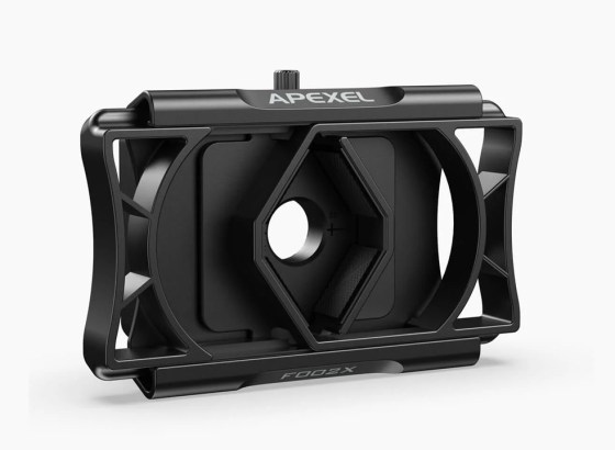 APEXEL、光学機器接続アダプター「APL-F002X」発売。双眼鏡・望遠鏡に取り付け、スマホで撮影可能に