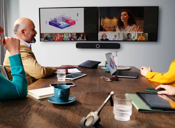 Sennheiser、Microsoft Teams認定のワイヤレス会議システム「ClickShare」バンドル発表。Barcoと開発