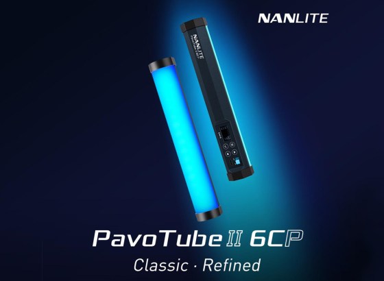NANLITE、チューブライト「PavoTube ll 6CP」発売。「Nebula C4」搭載で色再現性など全面的に進化