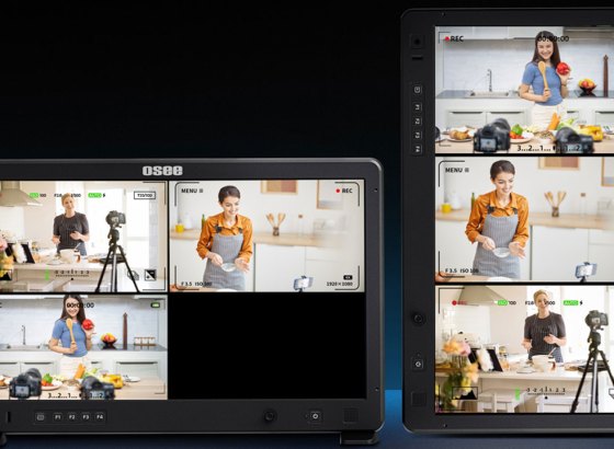 Osee、プロダクションモニター「メガ 22S4」発売。マルチビュー対応の21.5インチ、SDI/HDMI各3系統入力