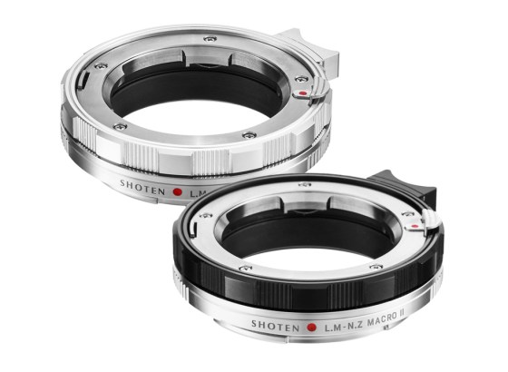 SHOTEN、ヘリコイド付きアダプター「LM-NZ M II」発売。繰り出し量を9mmにアップ、最短撮影距離を短縮