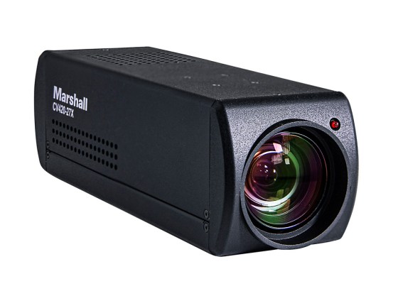 Marshall Electronics、ISE 2026にて放送・ライブ制作に最適なUHDカメラ「CV420-27X」を発表 [ISE2026]