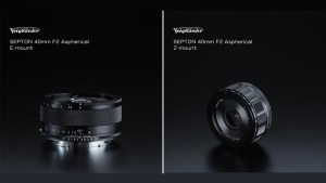 フォクトレンダー、E/Zマウント対応「SEPTON 40mm F2 Aspherical」発売。銘玉「SEPTON」をミラーレスカメラで