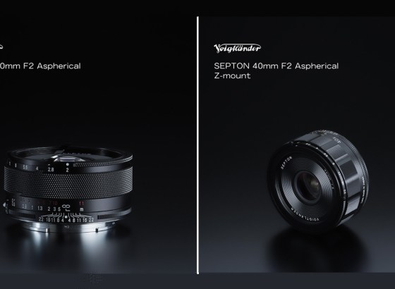 フォクトレンダー、E/Zマウント対応「SEPTON 40mm F2 Aspherical」発売。銘玉「SEPTON」をミラーレスカメラで