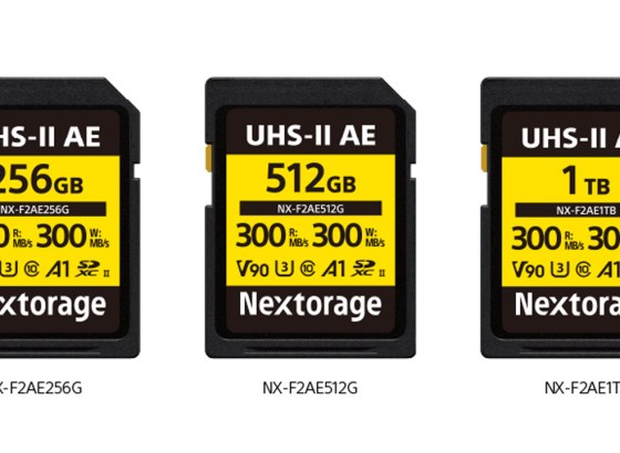 Nextorage、V90対応で最大1TBを実現したSDXC UHS-IIメモリーカード「NX-F2AEシリーズ」発表。8K動画の長時間記録を可能に [CP+2026]