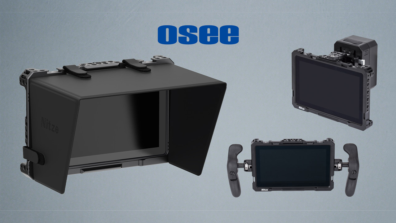 Osee、7インチモニター「G7プロ」対応アクセサリーを発売。現場での