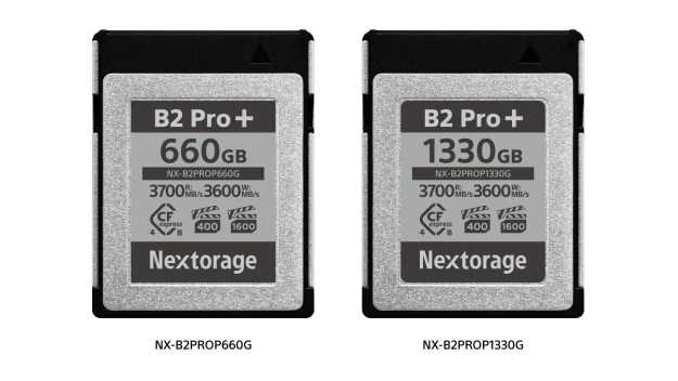Nextorage、VPG1600/VPG400両対応CFexpress Type Bメモリーカード「NX