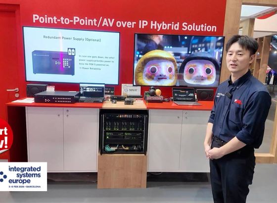 会議の円滑化をハードウェアで支える。IDKの新機軸「USBNeo」とワークプレイス最適化への挑戦[ISE2026動画レポート]